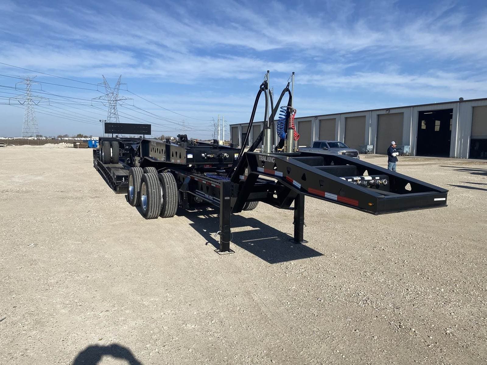 2026 Trail King TK130HDG Lowboy Trailer